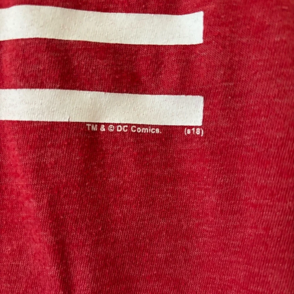 Old Navy Red DC Comics Graphic Tee Short Sleeve